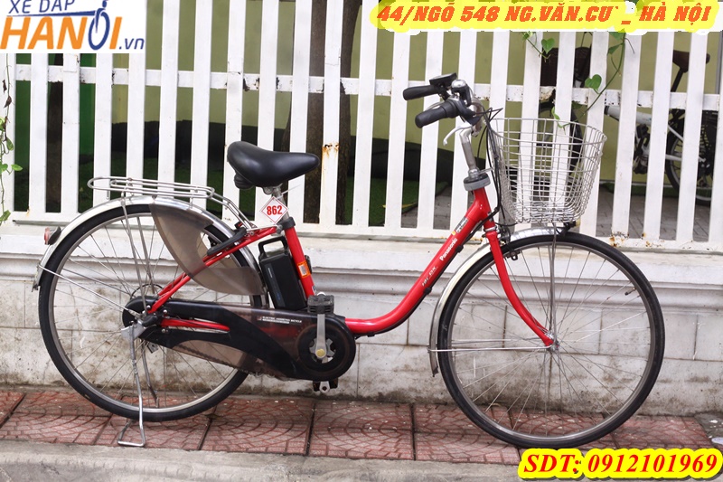 Xe đạp điện Nhật bãi chuyển tay ga trợ lực zin  2banhvn